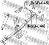NISSA 55046EB000 Bush, leaf spring